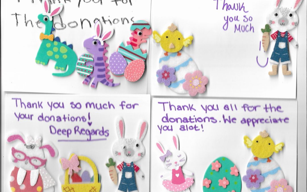Easter donations and more!